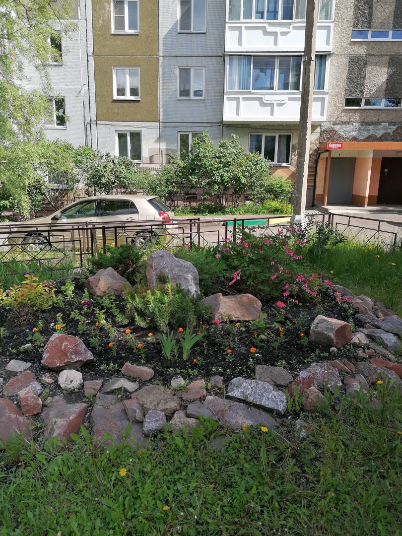 Красивые дворы в Красноярске